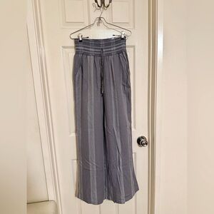 NWT REWASH Gray Smocked High Waisted Gray Pants